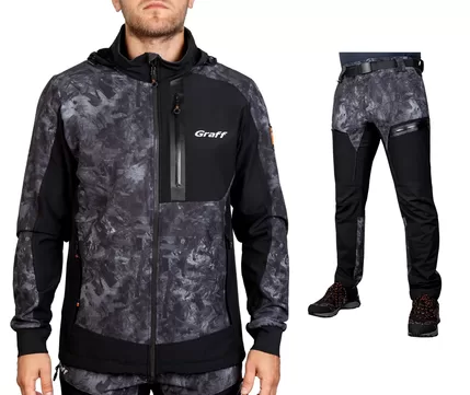 Graff softshell komplekts 561-S-8/761-S-8