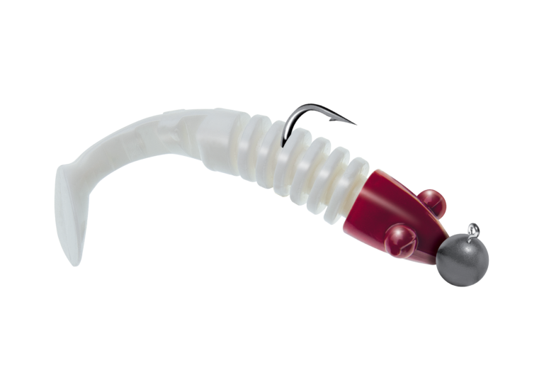 Skeleton White Red Head