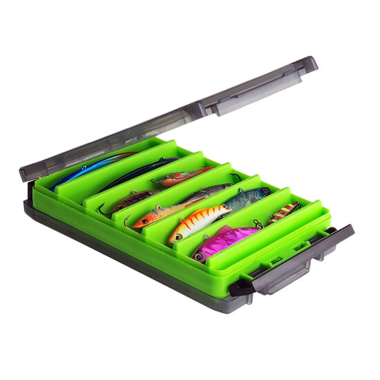 Piederumu kastīte bļitkām-zaļa-divpusēja