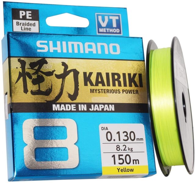 Shimano Kairiki 8 Yellow