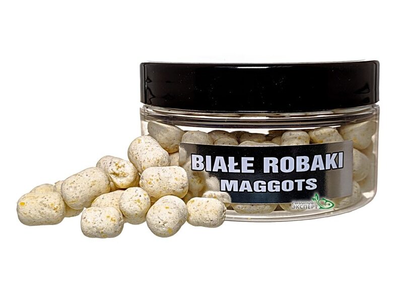 Dumbels Method Feeder Baltie tārpi 8/10mm 50g