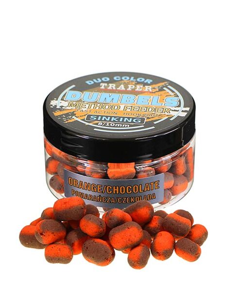 Dumbels Method Feeder Apelsīns/Šokolāde 8/10mm 50g