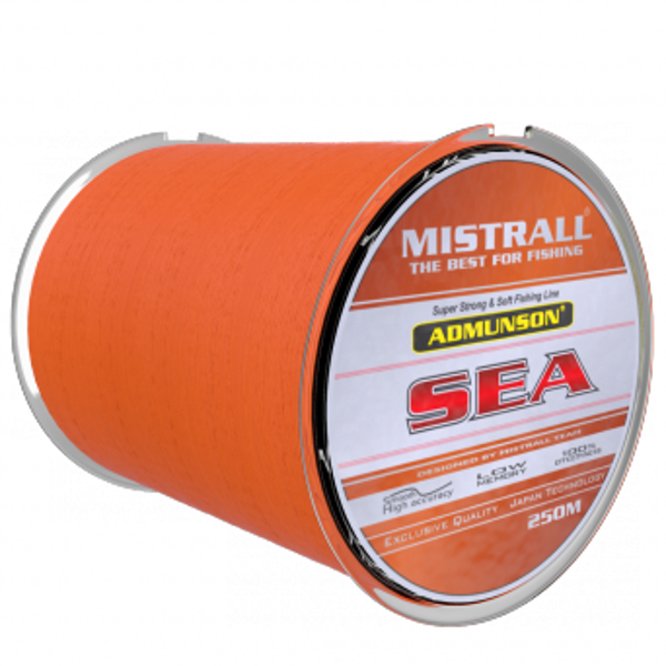 Jūras aukla Mistrall SEA 250m orange
